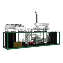 container type generator 1MW / 2MW biogas plant